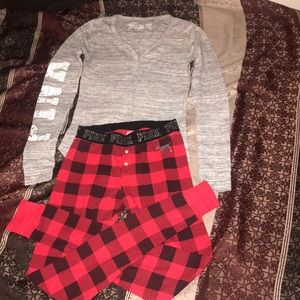 Pink VS Pajamas🤍Set